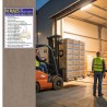 10 Rules For Forklift Material Handling Safety Posters| Protector FireSafety