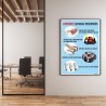 Conserve Natural Resources Environmental Safety Posters| Protector FireSafety