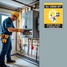 All Shock Up Ground Before It Grounds You Electrical Safety Posters| Protector FireSafety