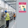 Machine Safety Slogan Posters| Protector FireSafety