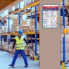 General Guideline For Warehouse In English & Hindi , Warehouse Safety Posters| Protector FireSafety