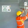 Gujrati Electrical Safety Slogan Posters| Protector FireSafety