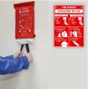 How To Use Fire Blanket Fire Safety Posters| Protector FireSafety