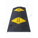 Speed Breaker Rubber L 500 x W 350 x H 50 mm | Protector FireSafety
