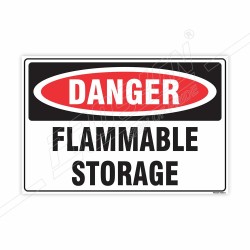 Flammable Storage Danger Sign| Protector FireSafety