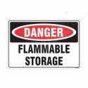 Flammable Storage Danger Sign| Protector FireSafety