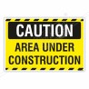 Area Under Construction Caution Sign| Protector FireSafety