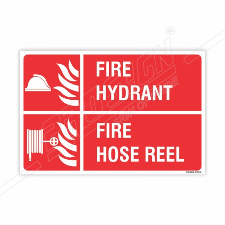 Fire Hydrant And Fire Hose Reel Fire Extinguisher Sign| Protector FireSafety