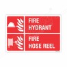 Fire Hydrant And Fire Hose Reel Fire Extinguisher Sign| Protector FireSafety