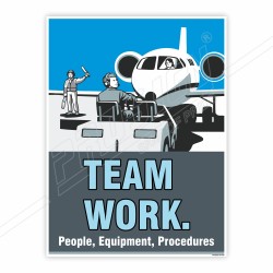 Teamwork Safety Posters| Protector FireSafety