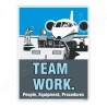 Teamwork Safety Posters| Protector FireSafety