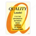 Quality Leads Safety Posters| Protector FireSafety