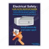Electrical Hazard Electric Safety Posters| Protector FireSafety