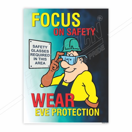 Focus On Safety Wear Personal Safety Posters| Protector FireSafety