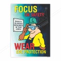 Focus On Safety Wear Personal Safety Posters| Protector FireSafety