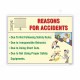 Reason Of Accident General Safety Poster