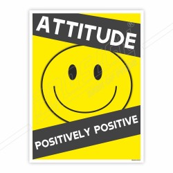 Attitude Safety Slogan Poster| Protector FireSafety