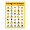 Workplace Hazard Chemical Safety Poster| Protector FireSafety