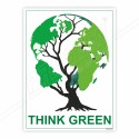 Think Green Environmental Safety Posters| Protector FireSafety