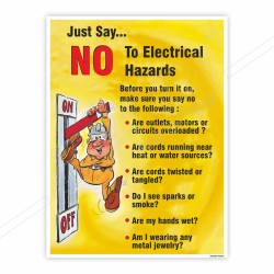 Electrical Hazard Safety Posters| Protector FireSafety