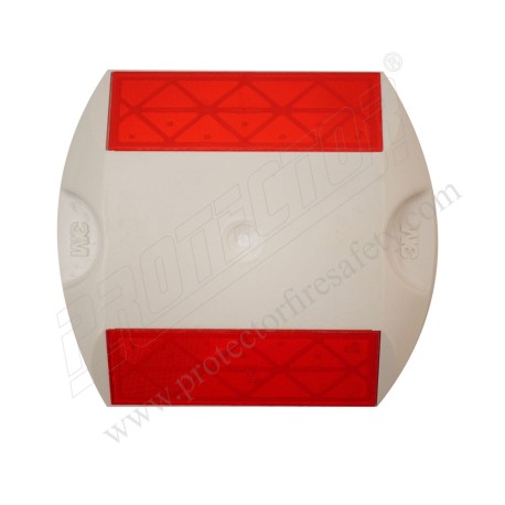 3M Cat Eye White body Reflective Red & Red | Protector FireSafety
