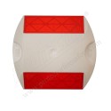 3M Cat Eye White body Reflective Red & Red | Protector FireSafety