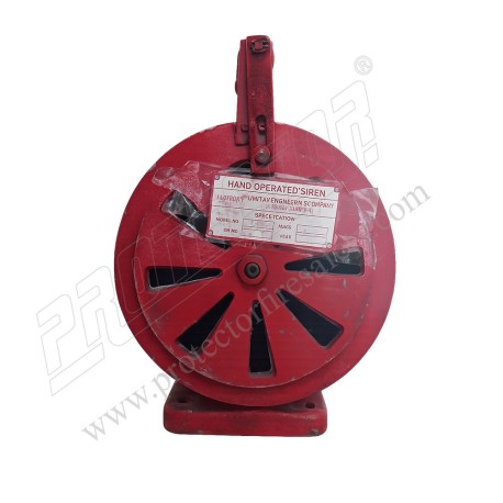 Siren hand operated  wall  mounting JHW-150 Warbling Attachment| Protector FireSafety