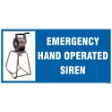 Emergency Hand Operated Siren
