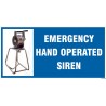 Emergency Hand Operated Siren