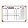 Monthly Planner Printed board 2' X 3'.