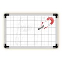 Writing magnetic board white & green 