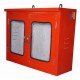 Fire hose box mild steel double door 