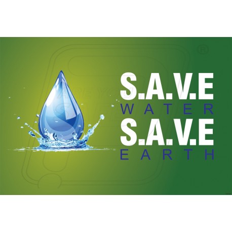 Save water save earth